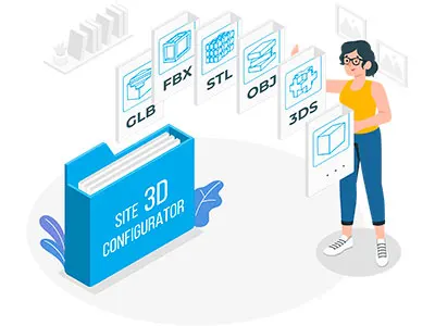 Поддержка популярных форматов 3D-моделей